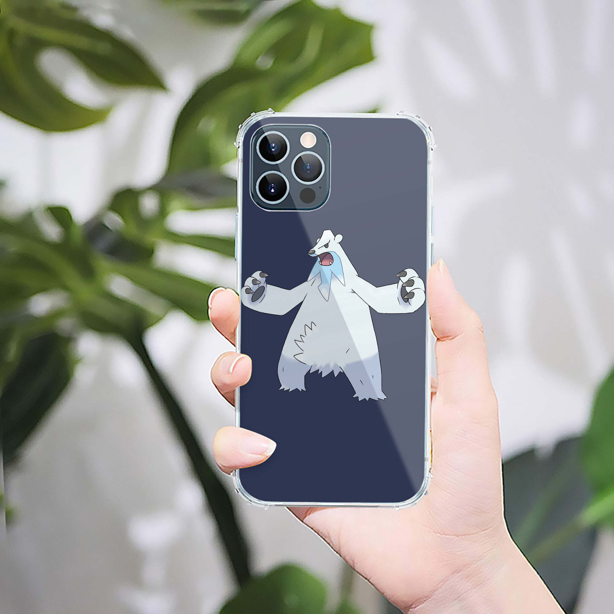 （画像用） ポケットモンスター Pokémon 【iPhone 12シリーズ対応】透明スマホケース（クリアソフトケース）